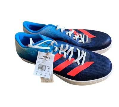 NEU - Adidas Adizero Track & Field Spike Laufschuhe Blau Größe UK 14,5 / EU 51