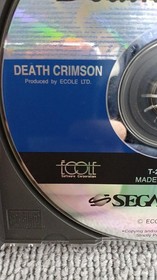 Sega Saturn Death Crimson Japanese Edition Complete Box Tested Good Condition