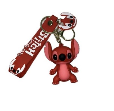 RED Disney Lilo & Stitch'' Lovely Baby  Stitch Keychain New Free Shipping