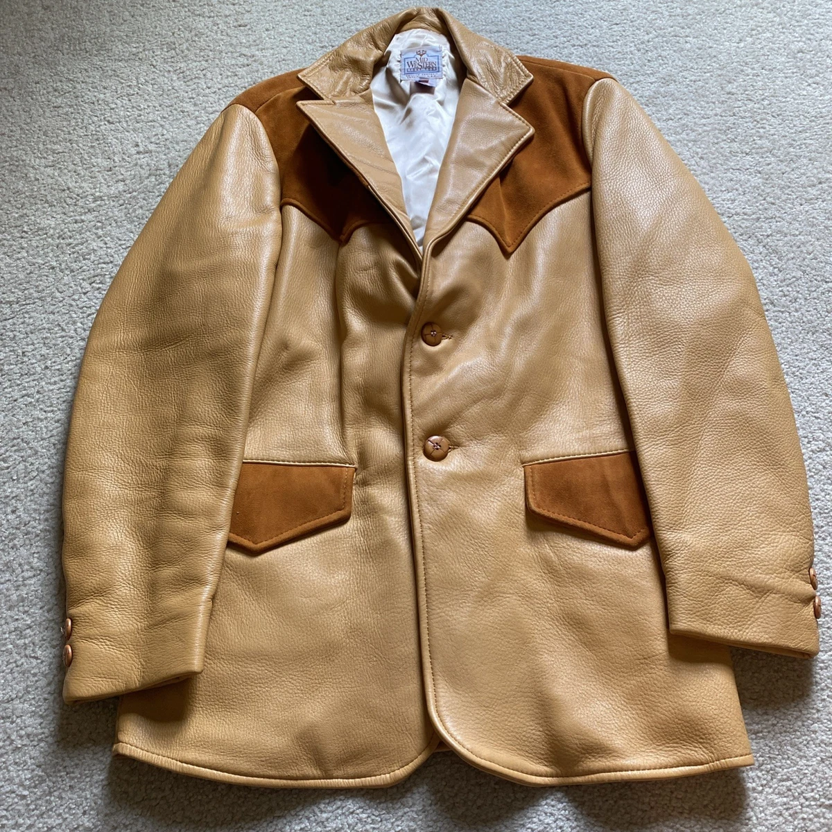 Deerskin Jacket In Vintage Outerwear Coats & Jackets For Men for