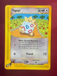Pokemon Aquapolis Togepi 114/147 Common