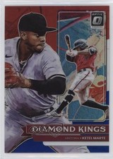 2022 Donruss Optic Diamond Kings Red White & Blue Prizm /199 Ketel Marte #30 2s1