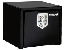 Buyers Products 1703349 Black Steel Underbody Truck Box With T Handle Latch