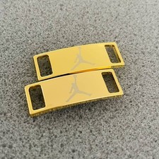 Replacement Lace Tags badge for Jordan Air Force Shoes lace locks