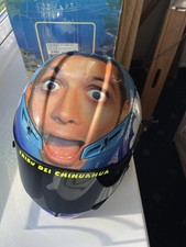 Rossi AGV GP-Tech The Face Limited Edition Helmet From The 2008 Mugello No1571
