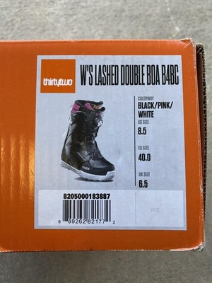 ThirtyTwo Salomon Savage Boa Snowboard Boots Mens 8 Black  display picture 2