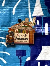 Disney Pin Trading Once Upon A Toy First Anniversary LE Toy Story
