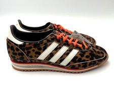 Adidas SL 72 OG Leopard Print Dark Brown JI0189 US Woman's Size 10