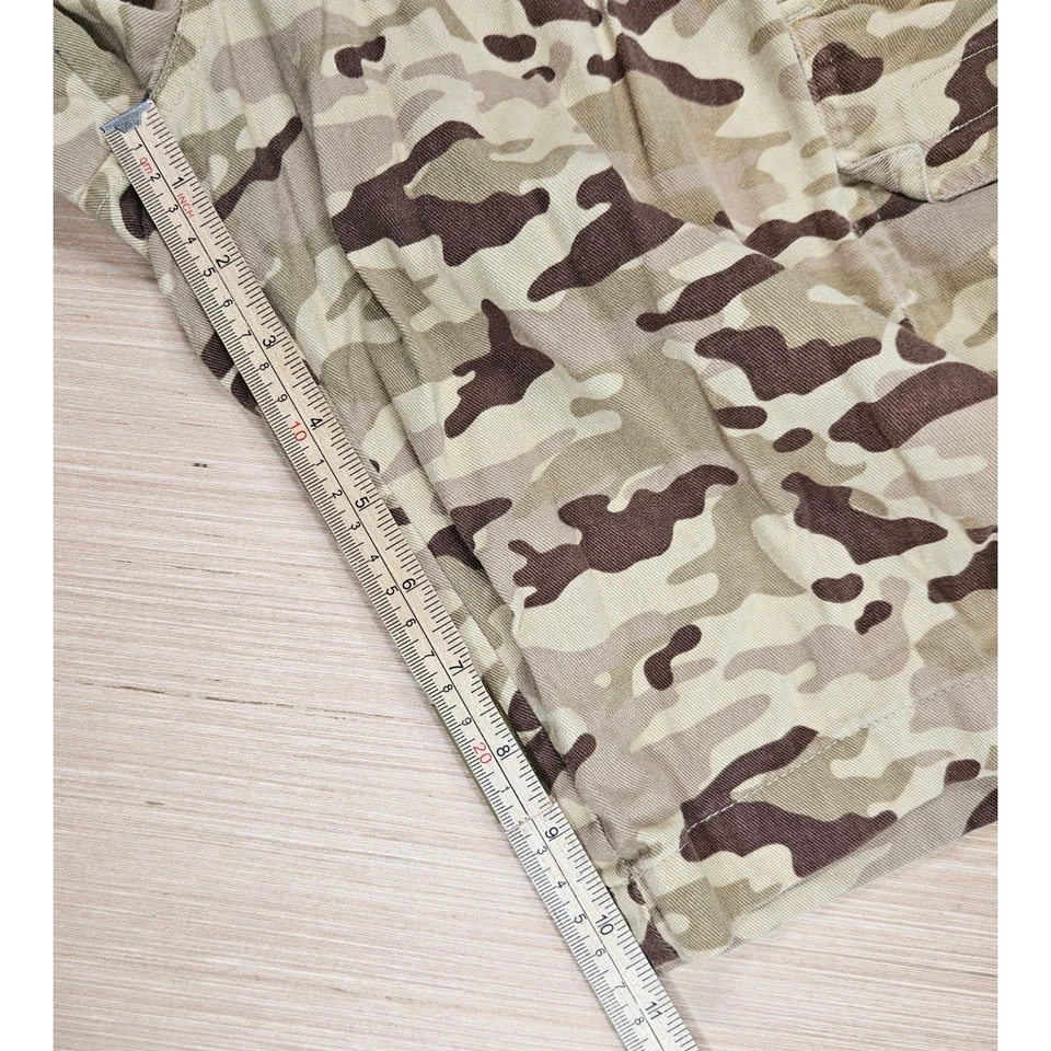 Pantalones Cortos de Carga Camuflados Para Hombres Informales Exterior Caqui Utilidad Mezcla de Algodón OT Revolution Foto 3 de 4