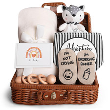 Baby Shower Gifts, Baby Gifts for Girls Boys, Unique Baby Gifts Basket Essential