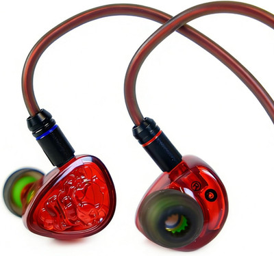 Wan'Er S.G II Red Lion in Ear Monitor, Gaming IEM Earphones, Hifi Wired Earphone