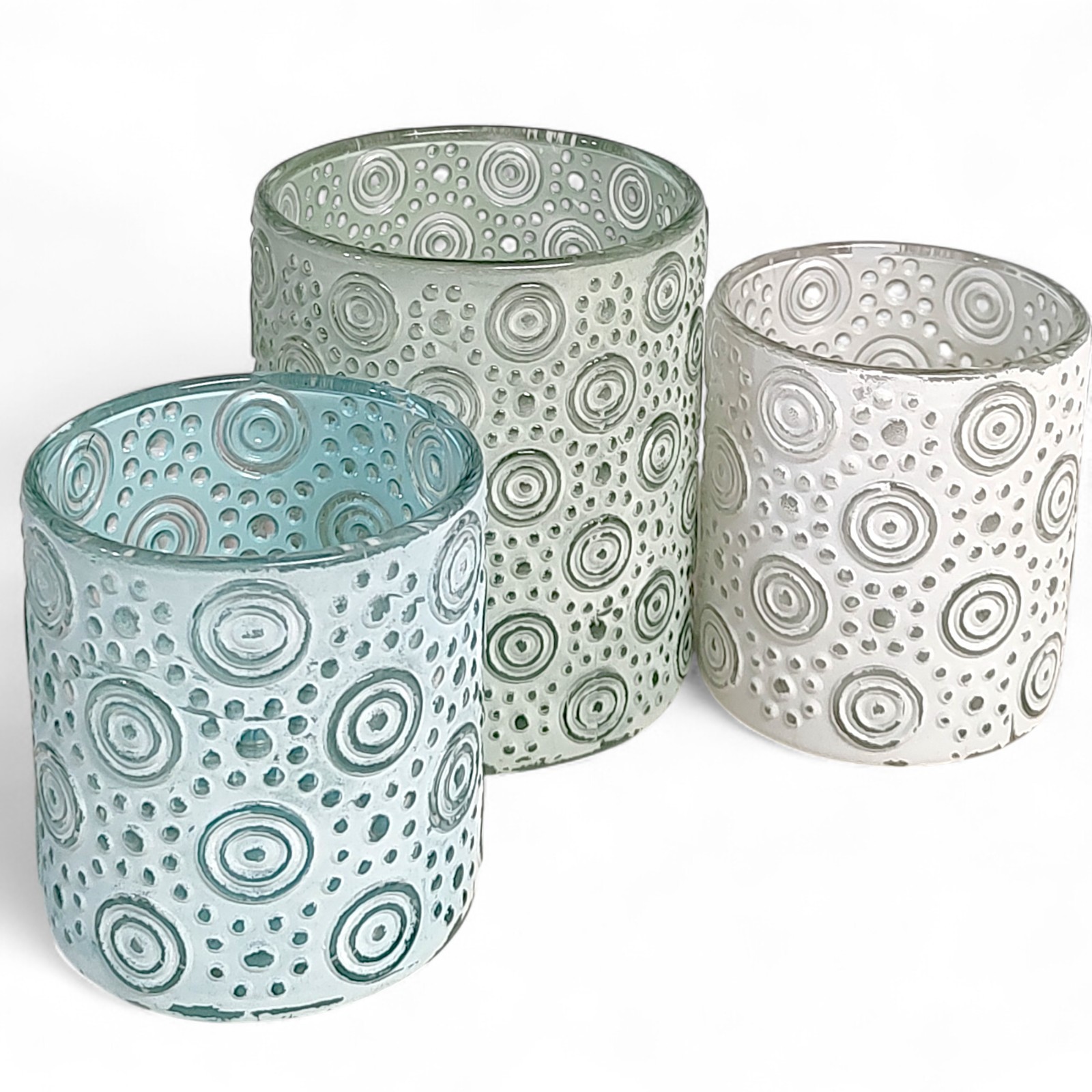 Set of 3 Hobby Lobby The Hamptons Collection Votive Candleholders | eBay