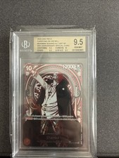 2025 One Piece OP09-004 Silver Shanks Alt Art SP | 3rd Anniversary | BGS 9.5
