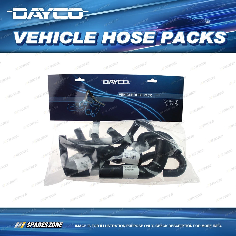 Dayco Radiator Hose Kit for Toyota Landcruiser Prado GRJ120R GRJ121R