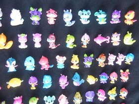 Hatchimals CollEGGtibles Lot of 97 Assorted Mini Figures Bundle