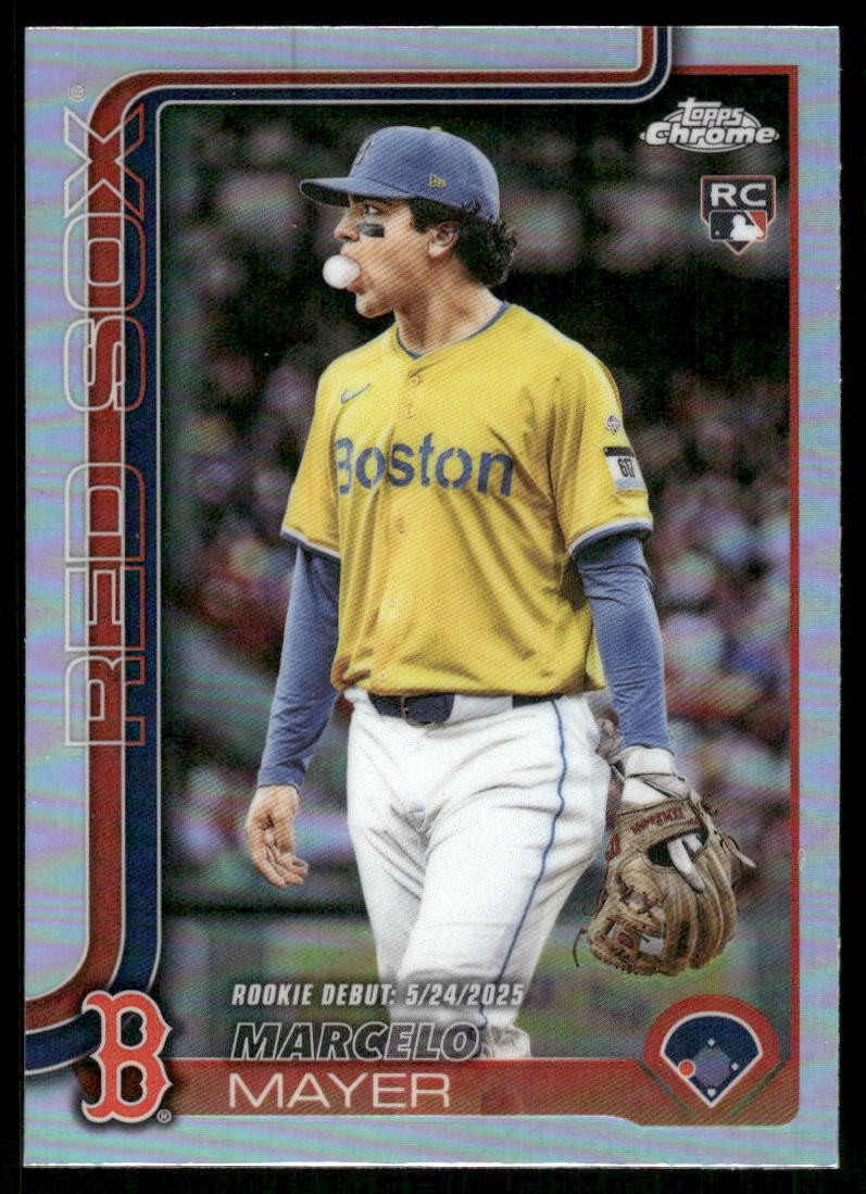 2025 Topps Chrome Update #USC117 Marcelo Mayer Refractors