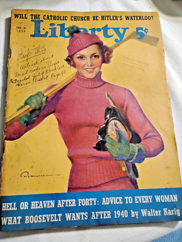 Liberty Feb 4, 1939 Magazine  5 cents , as shown in photos
