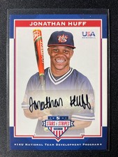 2017 Panini USA Stars & Stripes Jonathan Huff Autograph Black #20/25!!!