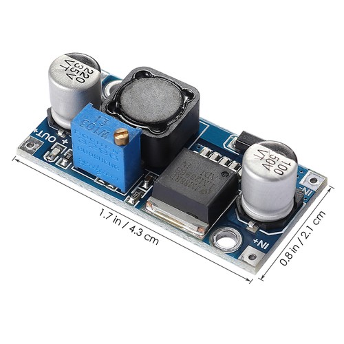 Módulos convertidores reguladores de voltaje ajustables WINOMO 5 piezas DC-DC 1,23-30V - Imagen 4 de 10
