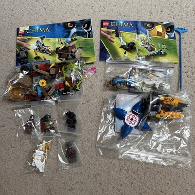 Lego Minifigure REAL MINI FIG Legends of Chima Croc Wolf Eagle Gorilla Mix 25y