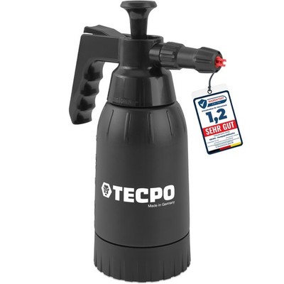 TECPO PUMPSPRÜHFLASCHE FOAMYA SCHAUMSPRÜHER 1.0L ETHANOL ISOPROPANOL bis pH 9,5