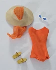 X-637 VINTAGE 1960'S MATTEL BARBIE FASHION PAKS IN THE SWIM OUTFIT -COMPLETE