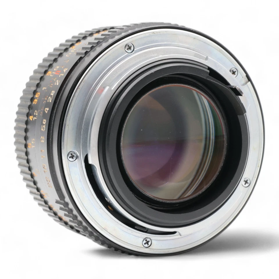 Lente Auto Revuenon MC 50mm 1:1.4 50 mm 1.4 - Pentax PK - Imagem 4 de 4