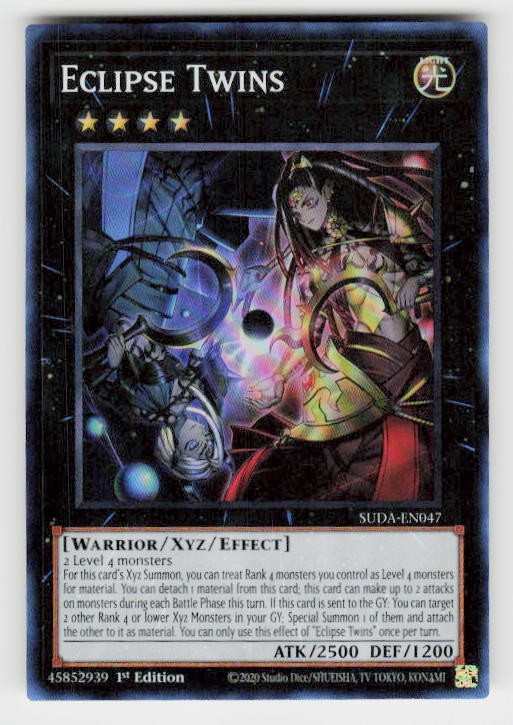Supreme Darkness #SUDA-EN047 Eclipse Twins 1st Edition