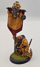 WARHAMMER FANTASY MINIATURES 60mm DWARF GENERAL RPG PRO-PAINTED  BASED EXC