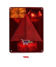 VETRO / PLASTICA FANALE MULTIFUNZIONE SINISTRO LBW600 ELLEBI- 900405007 / 124688