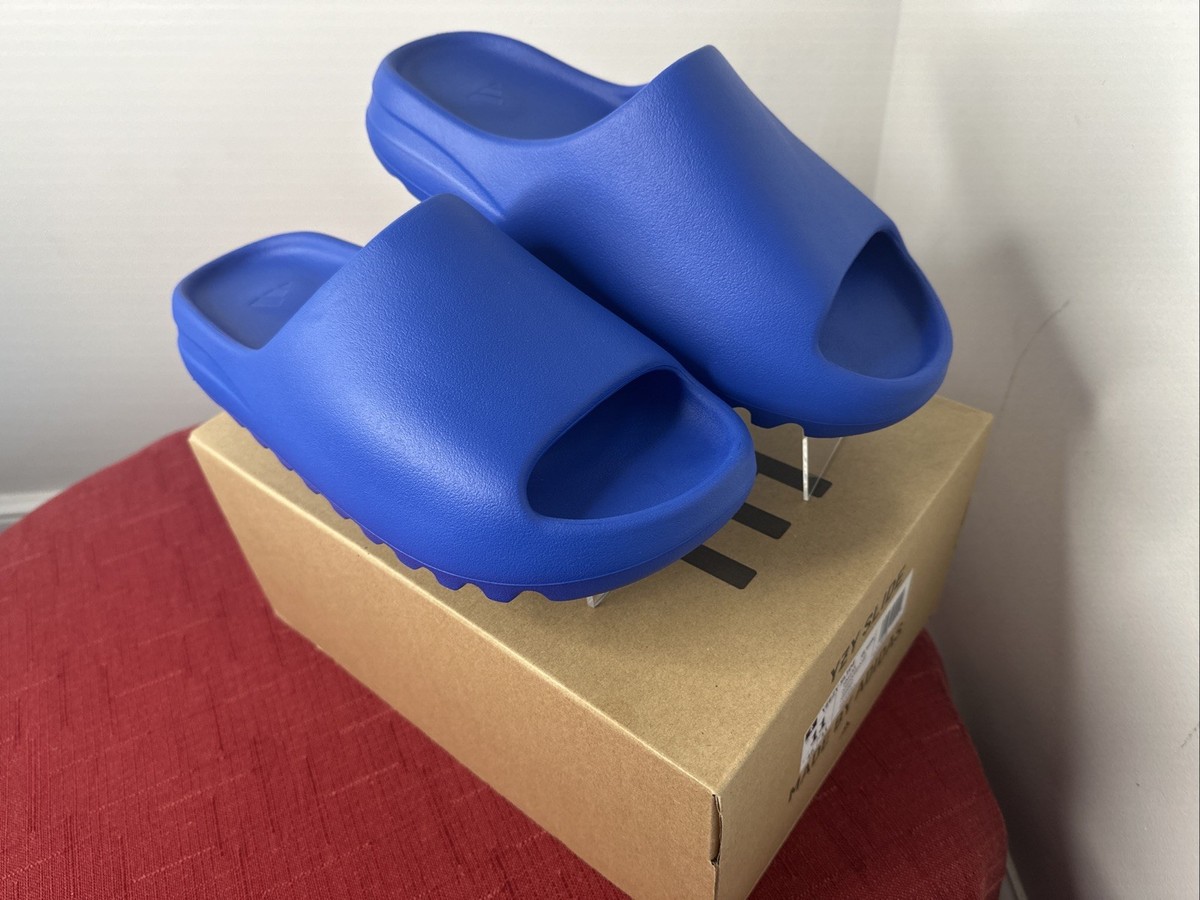 Adidas Yeezy Slide Azure ID4133 men display picture 1