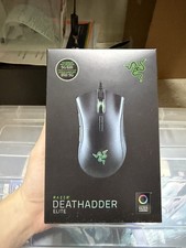 Razer DeathAdder Elite Wired Mouse 16,000 DPI Optical Sensor - Chroma RGB