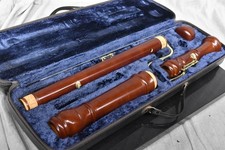 YAMAHA YRB-42 Bass Recorder Used Japan Good Condition Tested