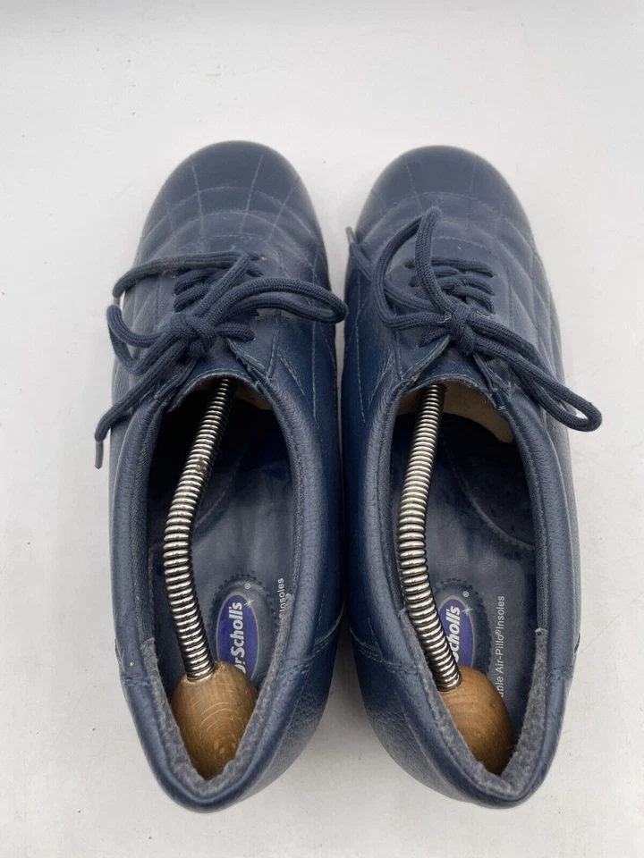 Dr. Scholl's Double Air Pillo Oxford Women's Sz 8.5W Blue Low Shoes E2W-15 - Image 4 of 4