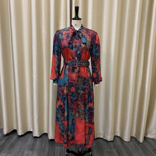 African Clothes Women Shirts Dress Cocktail Party High Waist Slim Gown Plus Size - Picture 8 of 33