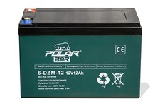Batteria 12V 12Ah AGM Piombo per Monopattino Mini Quad ATV Elettrico Minimoto