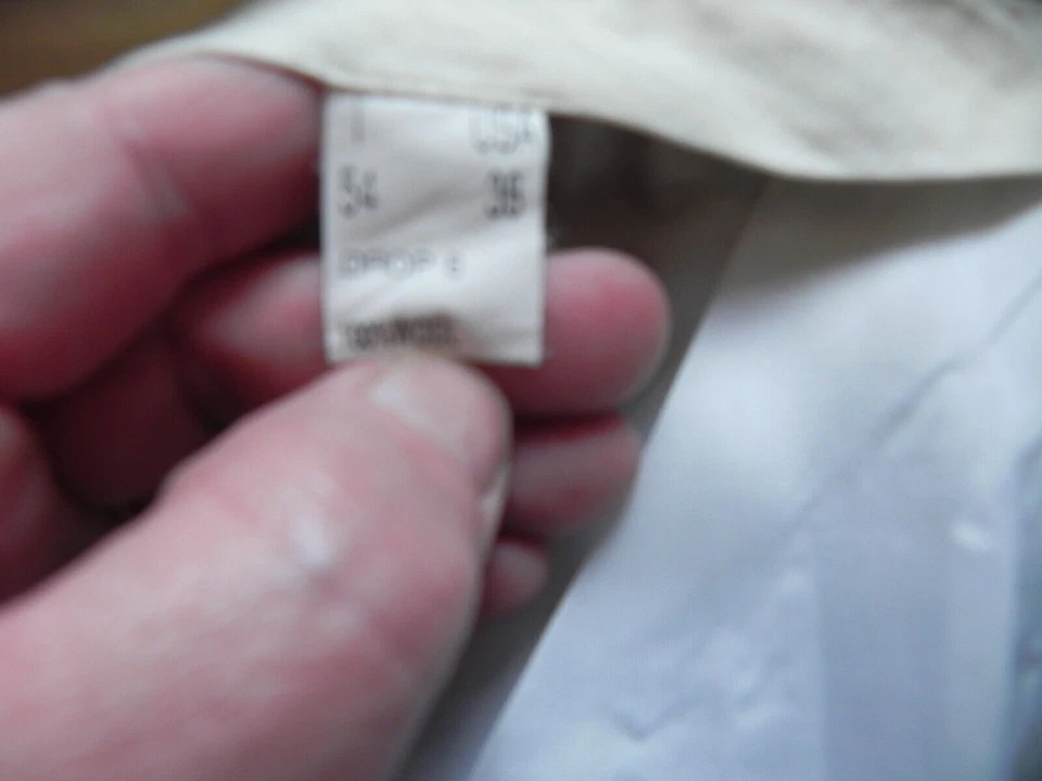 Zignone Pants Adult 39x26 Pleated Italy Wool Straight Trousers Casual Dress Mens - Image 4 of 4