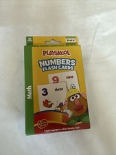 Playskool Pre K-K Flashcards Set of 36 Math Numbers Mrs. Potato Head