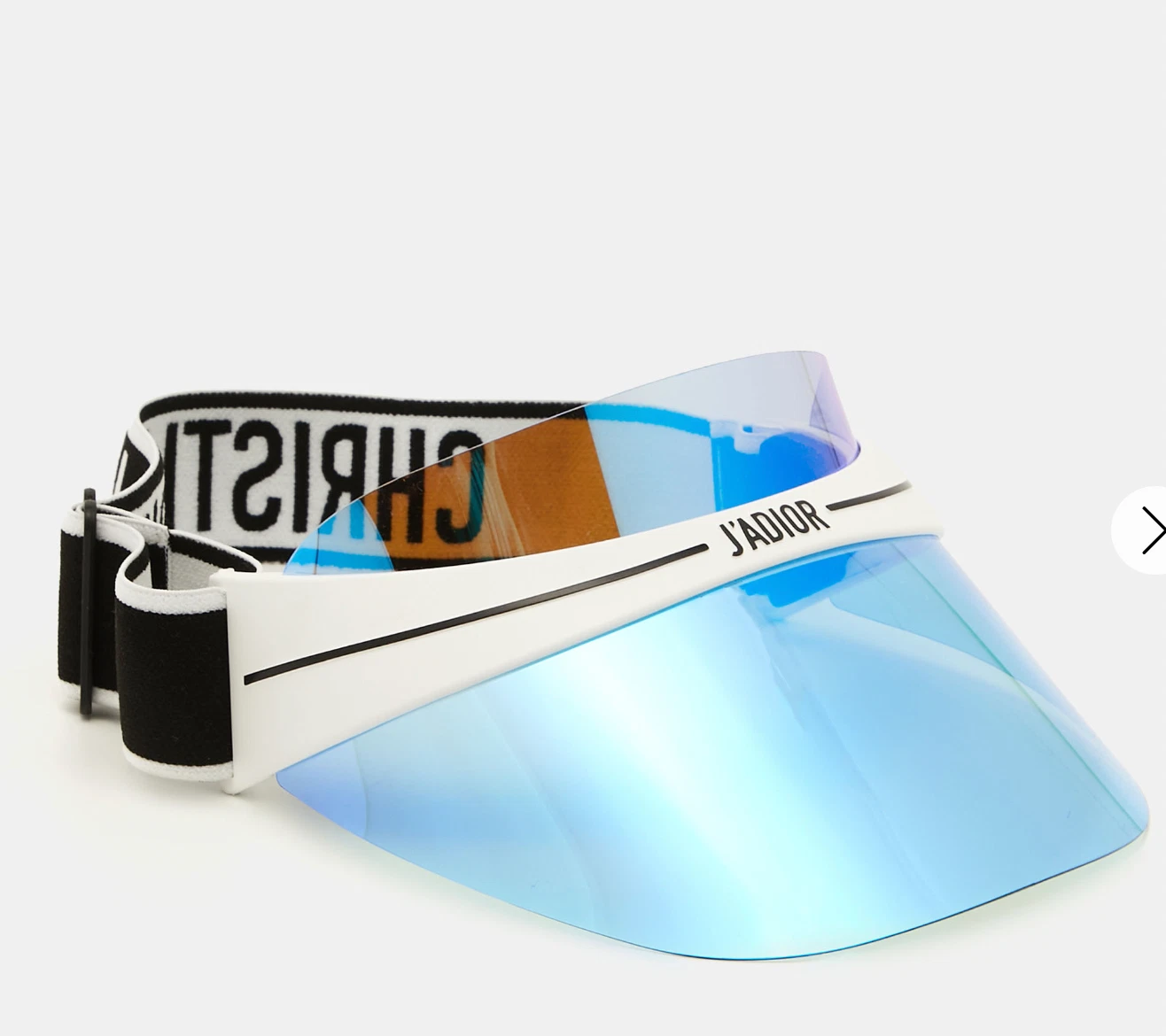 Pare soleil Christian miroir DiorClub1 — Bleu (avec boîte et dustbag)