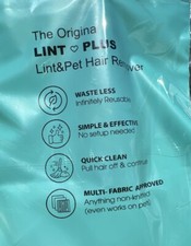 The Original Lint Plus lint  pet hair remover pack of 5