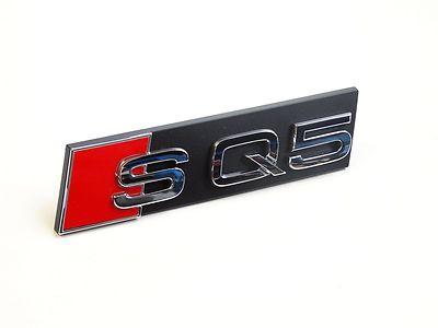 Original Audi SQ5 Schriftzug Emblem Logo für Kühlergrill chrom 8R0853737B 2ZZ