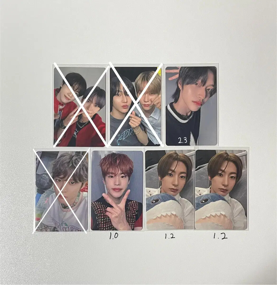 riize Japan Lucky Unit photo card Limited Foca Wonbin Sohee Anton