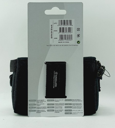 Vanguard BIIN 8H Black Pouch for Compact Video Camera - Picture 3 of 10