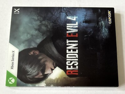 Resident Evil 4 Remake - Xbox Series X - Édition Avec Pochette Lenticulaire - Jeu Neuf Sous Blister