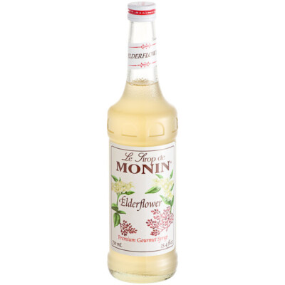 Monin Premium Elderflower Flavoring Syrup 544SYPAR147A