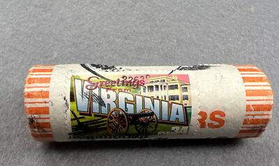 2014 D Shenandoah Nat'l Park Roll of Quarters ATB Bank Roll FDOI