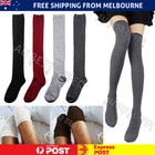 Fashion Women Girl Over The Knee Socks Thigh High Long Cotton Stockings Leggings