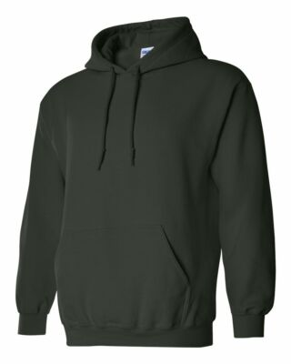 Gildan Adult Heavy Blend 50/50 Long Sleeves Pullover Hooded Sweatshirt G185