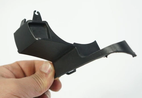 2007-2013 bmw x5 e70 driver left side mirror trim cover plastic LOWER