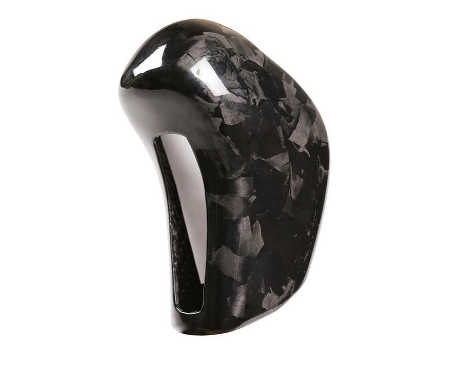 Real Forged Carbon Fiber Gear Shift Knob Cover Fit for Maserati Levante Ghibli - Изображение 3 из 4